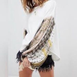 Free People Blossom Thermal Top NWOT